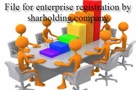 File for enterprise registration by shareholding company in Vietnam
