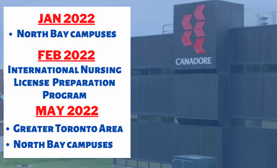 Canadore College tuyển sinh tháng 1 / tháng 5 năm 2022