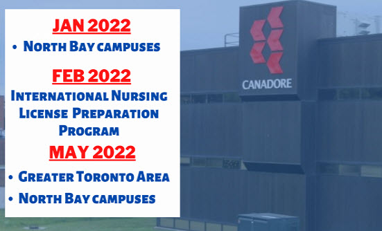 Admissions open for Canadore College Jan/May 2022 Intake 