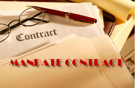 Mandate contracts in accordance with Vietnamese Civil Codes 2005