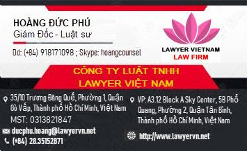 Luật sư Hoàng Đức Phú