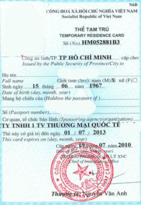 Mười trường hợp người nước ngoài thuộc diện được cấp thẻ tạm trú tại Việt Nam