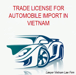 Giấy phép kinh doanh nhập khẩu ô tô ở Việt Nam
