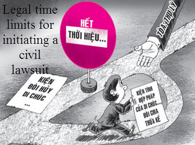 The statute of limitations for initiating a civil lawsuit in Vietnam
