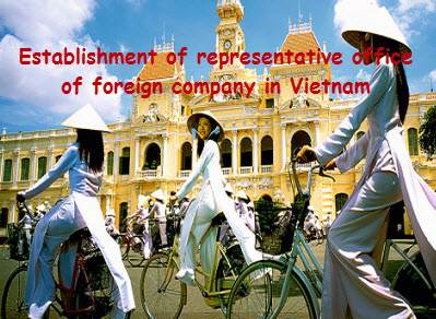 Establishment of representative office of foreign company in Vietnam