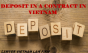Deposit in a contract in Vietnam