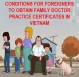 Conditions for foreigners to obtain family doctor practice certificates in Vietnam