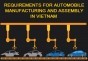 Requirements for automobile manufacturing and assembly in Vietnam