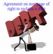 Model of agreement on mortgage of right to reclaim a debt